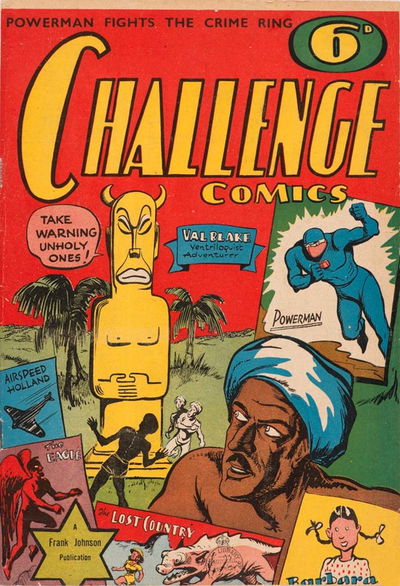 Challenge Comics (Frank Johnson, 1942?) 