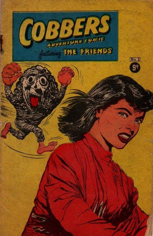 Cobbers Adventure Comic (Approved, 1954? series) #2 ([February 1954?]) —Featuring the Friends