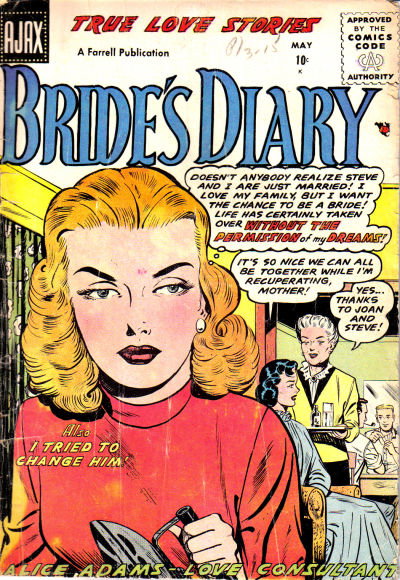 Bride's Diary  #9 (May 1956)