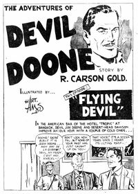 Devil Doone (Colour Comics, 1954 series) #23 — Flying Devil