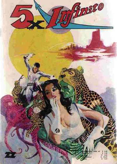 5 x Infinito (Zig-Zag, 1970 series) #5 July 1970