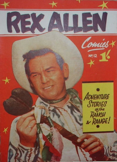 Rex Allen Comics (HJ Edwards, 1957? series) #12 ([December 1957?])