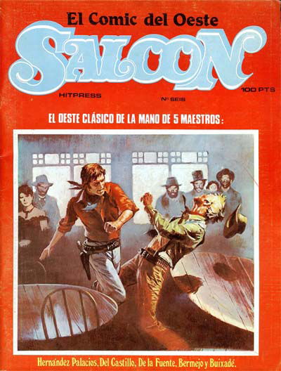 Saloon (Hitpress, 1981 series) #6 (1981)