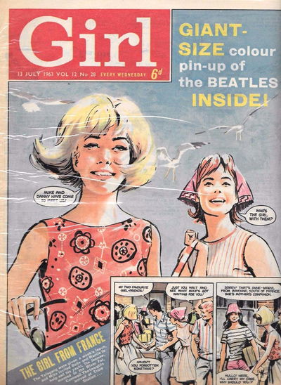 Girl (Hulton, 1951 series) v12#28 (13 July 1963)