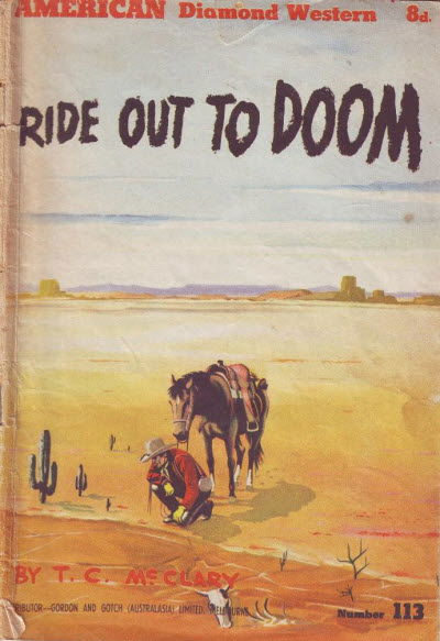 American Diamond Western (Malian, 1952? series) #113 — Ride Out to Doom ([1954?])