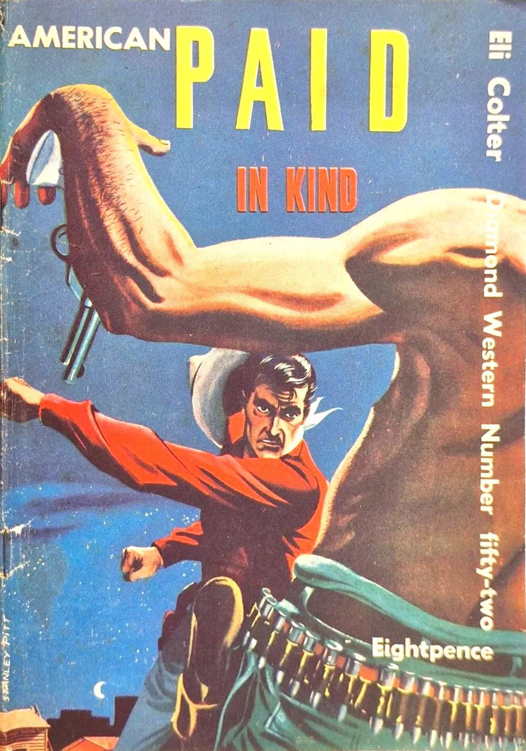 American Diamond Western (Malian, 1952? series) #52 — Paid in Kind ([1953?])