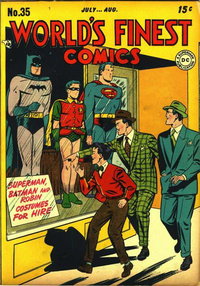 World's Finest Comics (DC, 1941 series)  #35 (July-August 1948)
