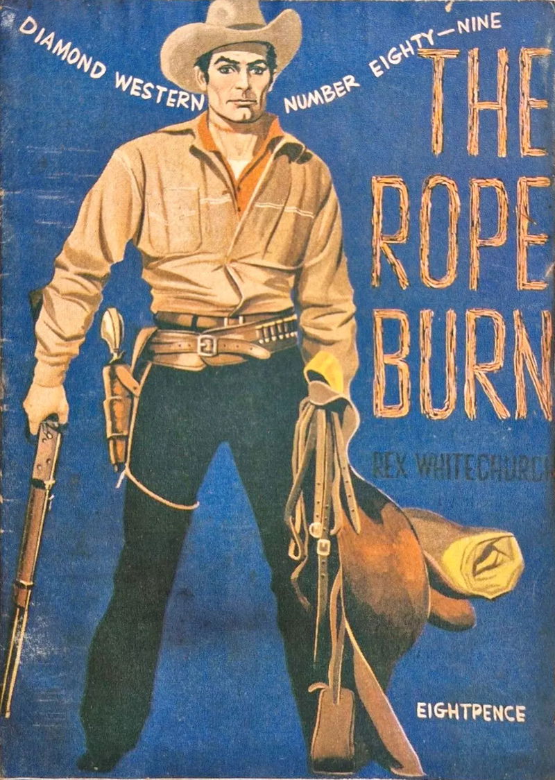 American Diamond Western (Malian, 1952? series) #89 — The Rope Burn ([1953?])