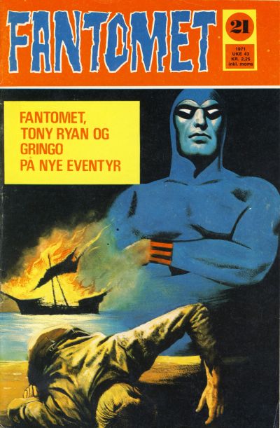 Fantomet (Romanforlaget, 1966 series) #21/1971 (19. oktober 1971)