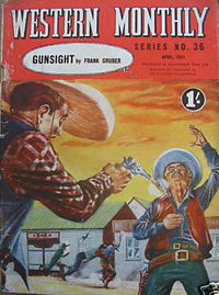 Western Monthly Series (Shakespeare Head, 1948 series) #36 — Gunsight April 1951