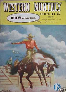 Western Monthly Series (Shakespeare Head, 1948 series) #37 — Outlaw (May 1951)