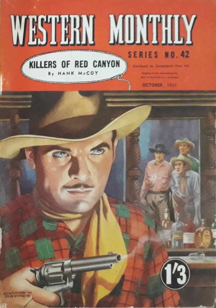 Western Monthly Series (Shakespeare Head, 1948 series) #42 — Killers of Red Canyon (October 1951)