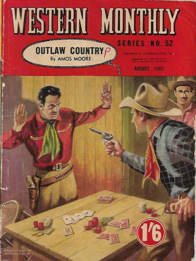 Western Monthly Series (Shakespeare Head, 1948 series) #52 — Outlaw Country (August 1952)