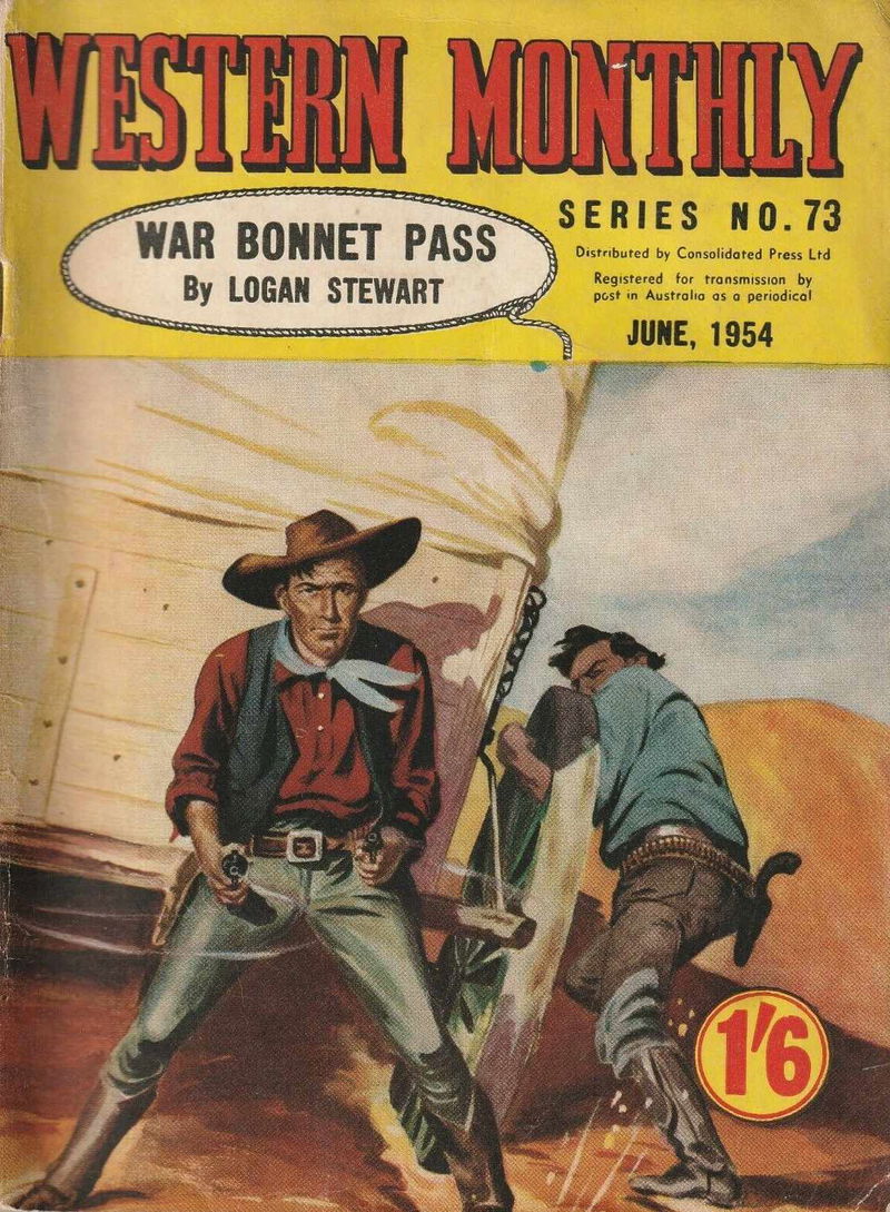 Western Monthly Series (Shakespeare Head, 1948 series) #73 — War Bonnet Pass (June 1954)