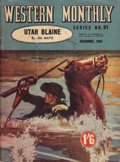 Western Monthly Series (Shakespeare Head, 1948 series) #91 — Utah Blaine (December 1955)
