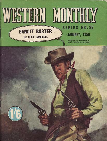 Western Monthly Series (Shakespeare Head, 1948 series) #92 — Bandit Buster (January 1956)