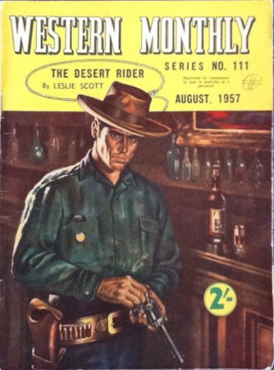 Western Monthly Series (Shakespeare Head, 1948 series) #111 — The Desert Rider (August 1957)