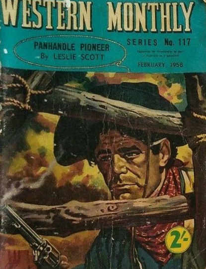 Western Monthly Series (Shakespeare Head, 1948 series) #117 — Panhandle Pioneer (February 1958)