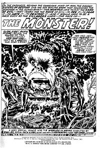 Doomsday (KG Murray, 1973 series) #13 — The Monster! (page 1)