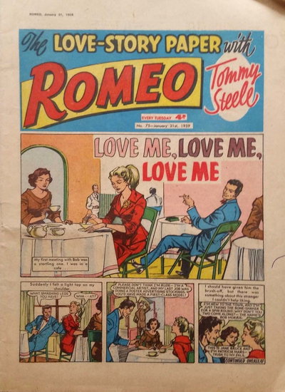 Romeo  #75 (31 January 1959)