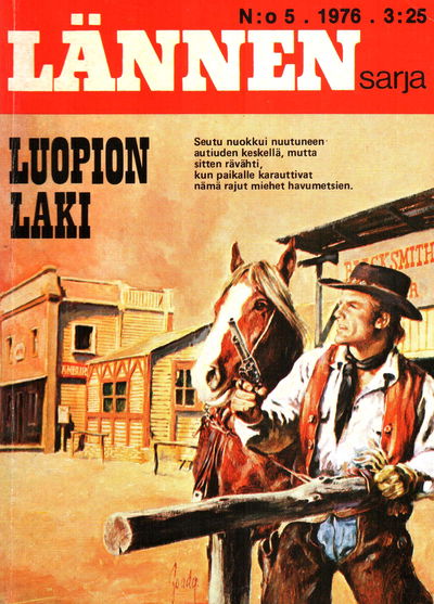 Lännen sarja (Semic, 1954 series) May 1976 — Luopion laki (May 1976)