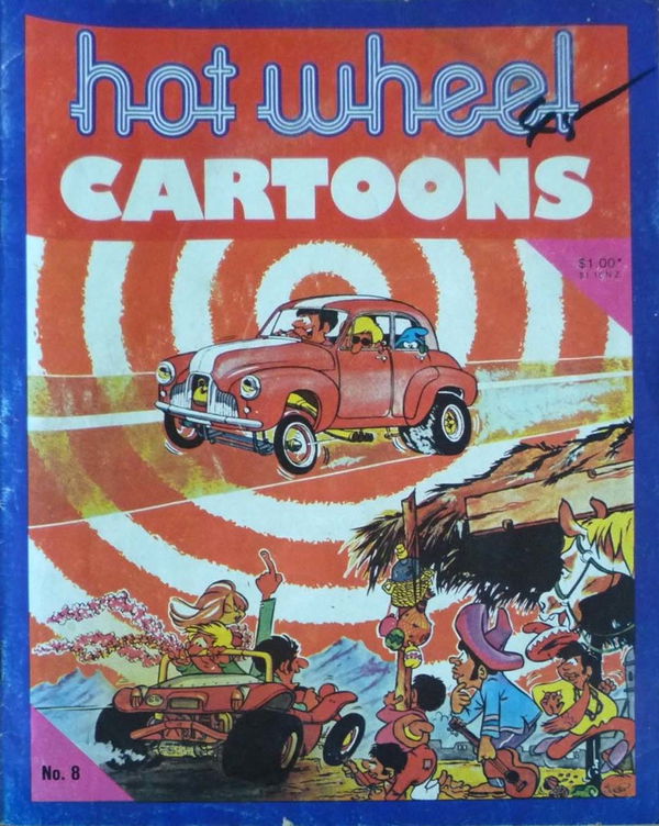 Hot Wheel Cartoons (Yaffa/Page, 1970? series) #8 ([1975?])