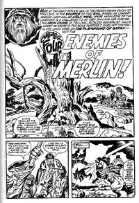 Doomsday Album (Murray, 1975 series) #10 — [The Creature from Beyond] Enemies of Merlin Chapter Four