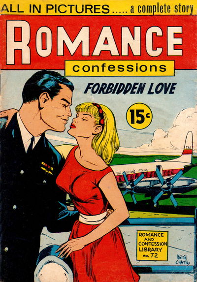 Romance and Confession Library (Yaffa/Page, 1969? series) #72 — Romance Confessions [November 1969?]