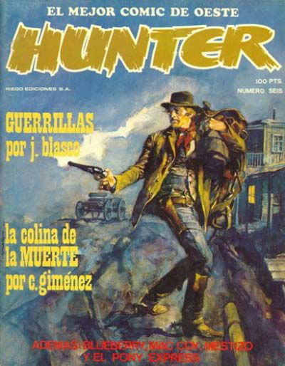 Hunter (Riego, 1980 series) #6 (September 1980)