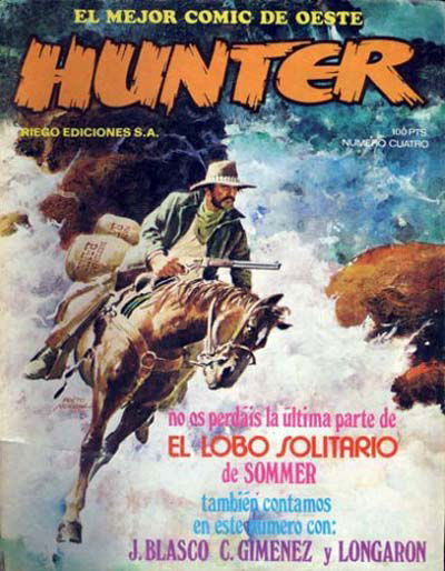 Hunter (Riego, 1980 series) #4 (July 1980)