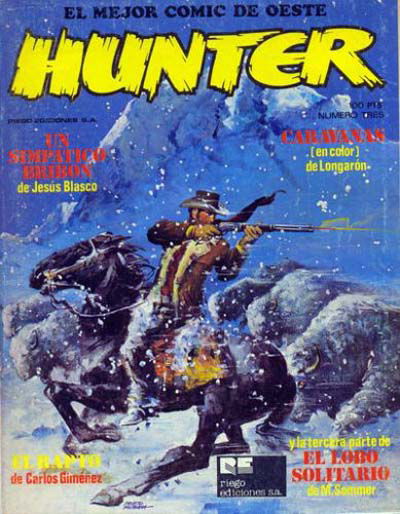 Hunter (Riego, 1980 series) #3 (June 1980)