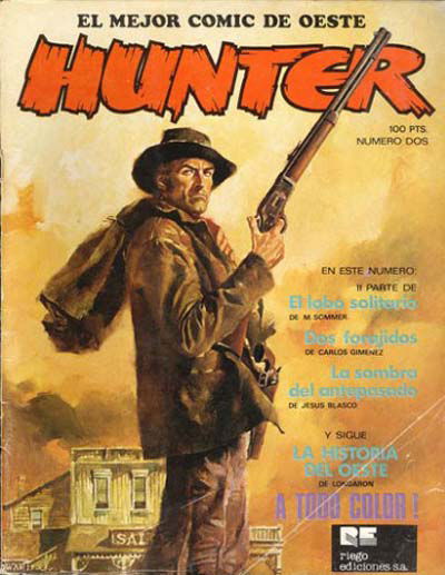 Hunter (Riego, 1980 series) #2 (May 1980)