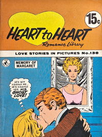 Heart to Heart Romance Library (Colour Comics, 1958 series) #138 [November 1969]