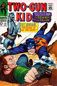 Two Gun Kid (Marvel, 1953 series)  #87 (May 1967) — The Sidewinder and the Stallion!