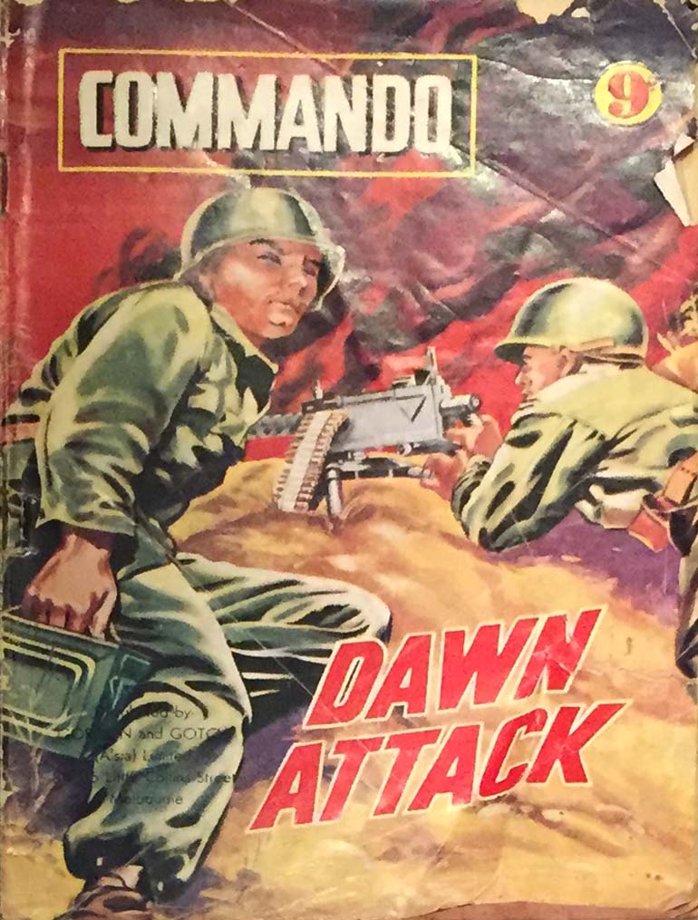 Commando (Cleveland, 1954? series) #? — Dawn Attack ([1954?])