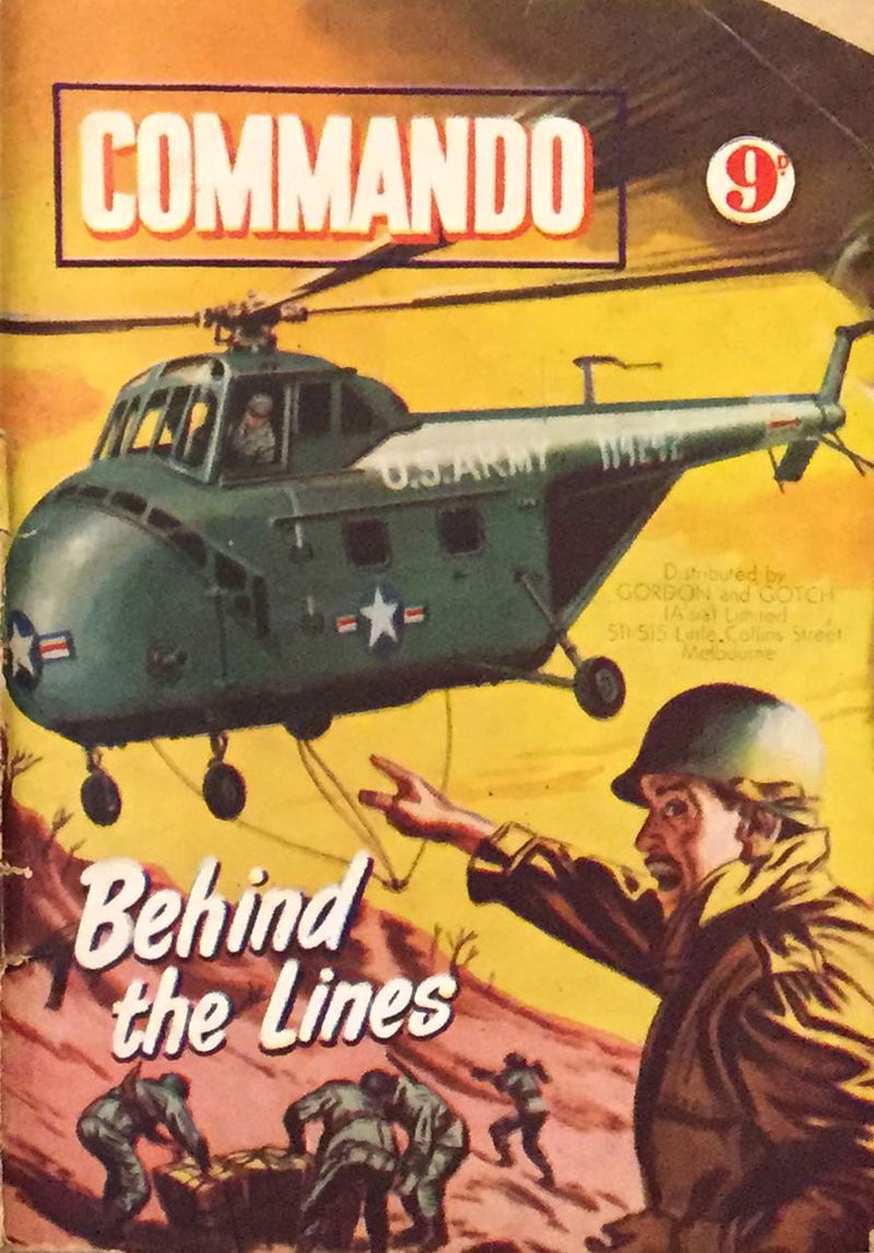 Commando (Cleveland, 1954? series) #? — Behind the Lines ([1954?])