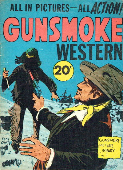 Gunsmoke Western Picture Library (Yaffa/Page, 1970? series) #1 — Gunsmoke Picture Library ([1970?])