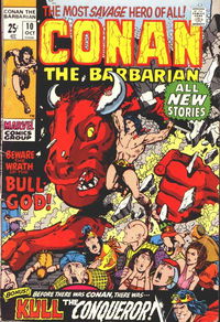 Conan the Barbarian (Marvel, 1970 series) #10 (October 1971)