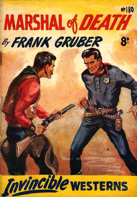 Invincible Westerns (Invincible, 1948 series) #180 — Marshal of Death ([December 1952?])