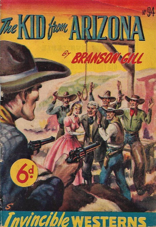 Invincible Westerns (Invincible, 1948 series) #94 — The Kid from Arizona ([March 1951?])