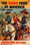 Invincible Westerns (Invincible, 1948 series) #190 — The Blood Feud of Maverick ([March 1953?])