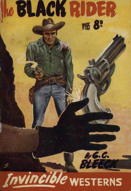 Invincible Westerns (Invincible, 1948 series) #195 — The Black Rider ([April 1953?])