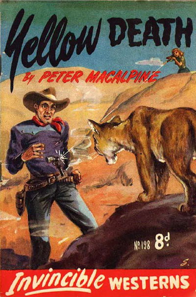 Invincible Westerns (Invincible, 1948 series) #198 — Yellow Death [May 1953?]