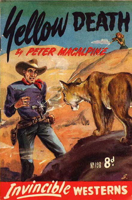 Invincible Westerns (Invincible, 1948 series) #198 — Yellow Death ([May 1953?])