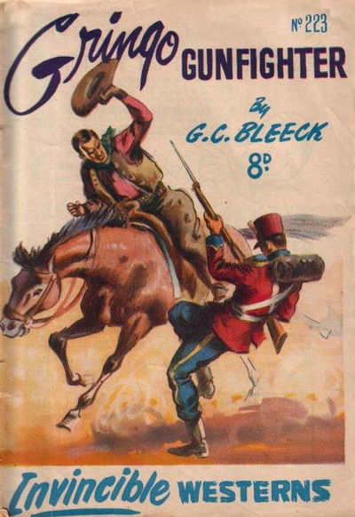 Invincible Westerns (Invincible, 1948 series) #223 — Gringo Gunfighter [November 1953?]