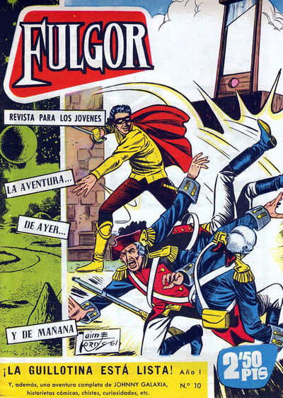 Fulgor (Toray, 1960 series) #10 November 1960