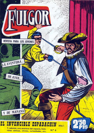 Fulgor (Toray, 1960 series) #6 July 1960