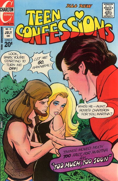 Teen Confessions (Charlton, 1959 series) #81 (July 1973)