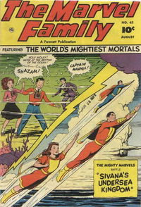 The Marvel Family (Fawcett, 1945 series) #62 August 1951