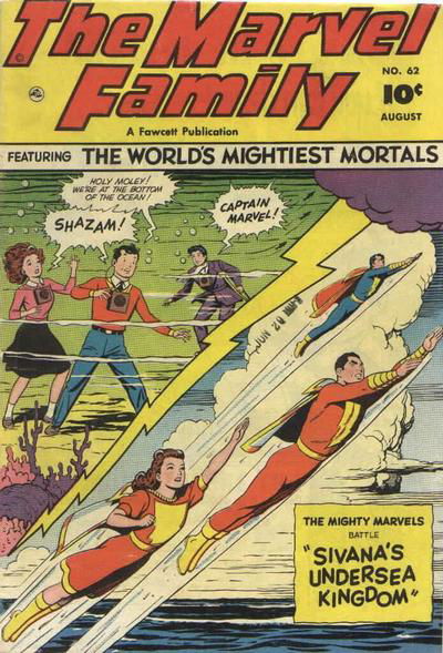 The Marvel Family (Fawcett, 1945 series) #62 August 1951